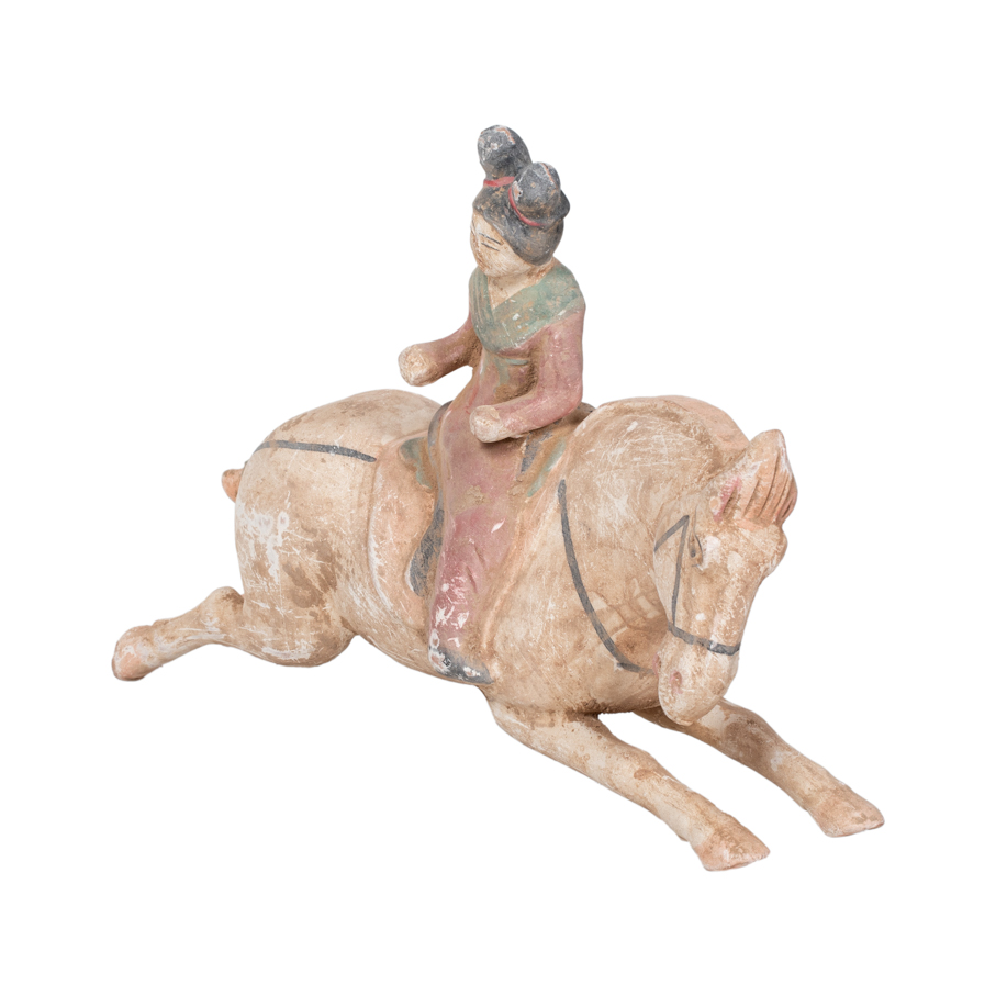 Figura mujer a caballo
