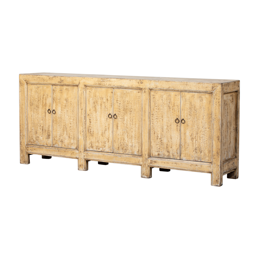 Cómoda natural  6 puertas