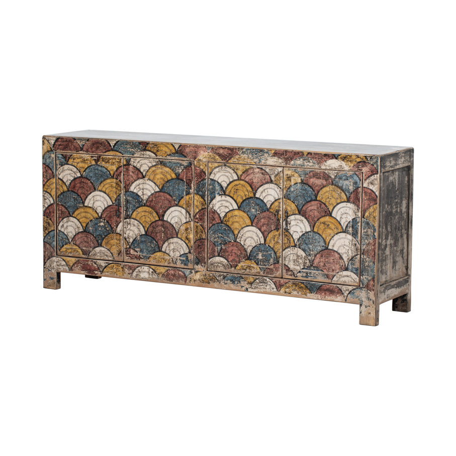 Cómoda multicolor 4 puertas