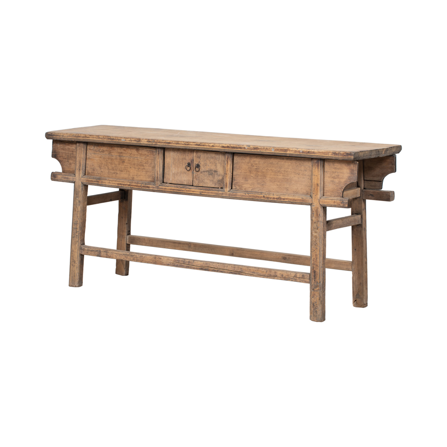 Consola natural 2 puertas