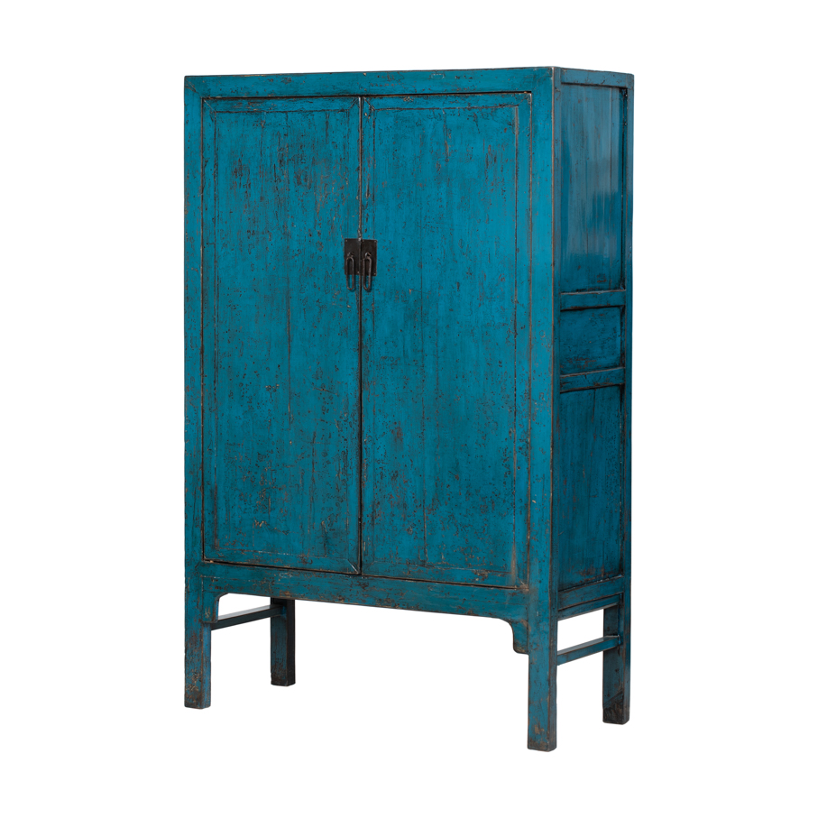Armario azul 2 puertas
