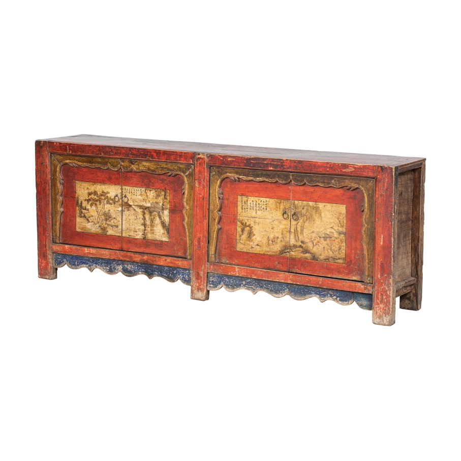 Cómoda multicolor 4 puertas