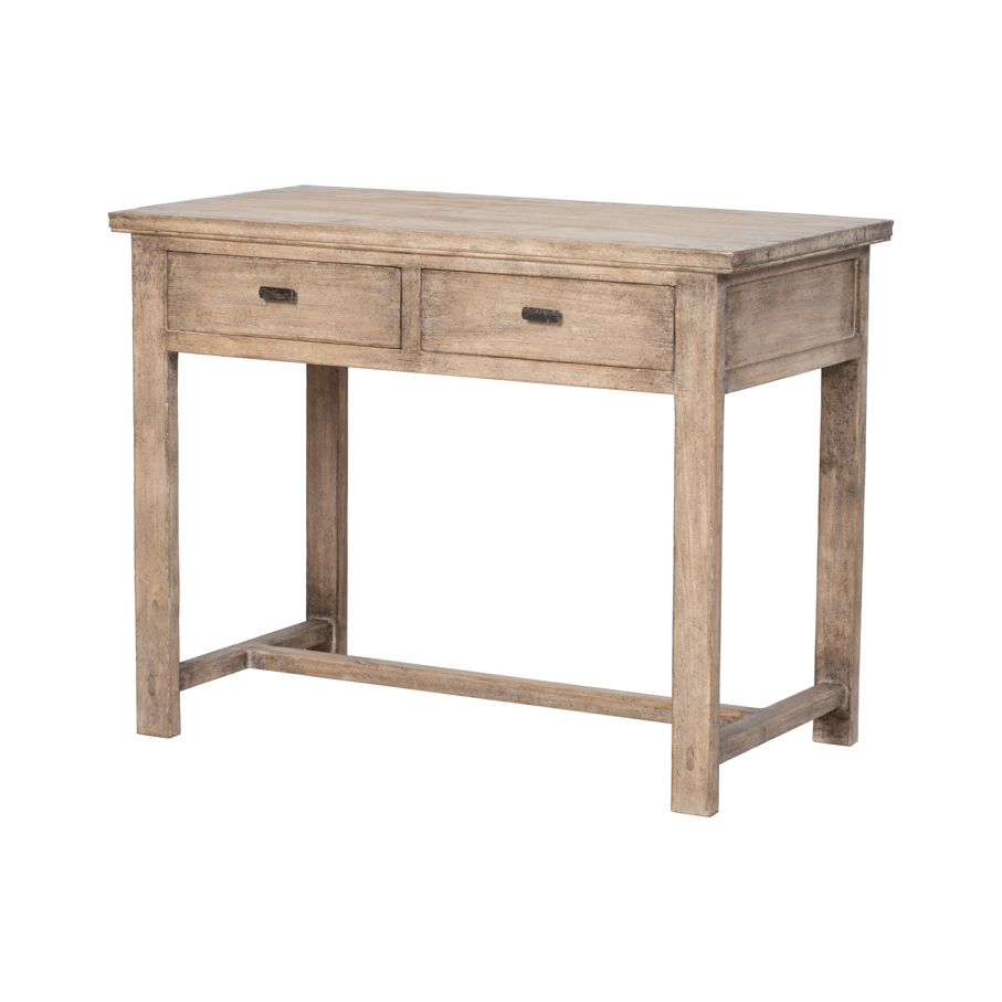 Consola natural 2 cajones