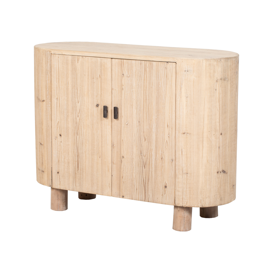 Cómoda natural 2 puertas
